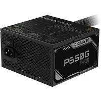 Gigabyte P650G PCIE 5.1, 650 W, 100 - 240 V, 50/60 Hz, 10 - 6 A, 10 A, 6 A (GP-P650G PG5)