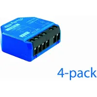 Shelly 1 Gen4 älyrele, 4-pack