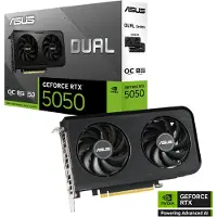 Asus GeForce RTX 5050 Dual OC 8GB GDDR7 Graphics Card