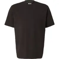 BOSS for man. 50562120 Black Collar T-shirt (L), Casual, Cotton, Short sleeve