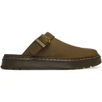 Dr. Martens Brookline Mule Dms Olive Milled Nubuck Wp - Khaki green - 40
