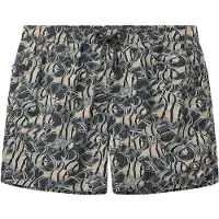 Shiwi Uimashortsit 'Nate' beige / tummansininen / tummanvihreä