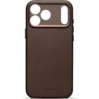 Decoded Leather Backcover w/MagSafe iPhone 17 Pro - Chocolat Brown
