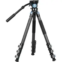 Sirui Carbon Fiber Tripod Kit with VideoHead L-324F + VH-10 jalustapakkaus