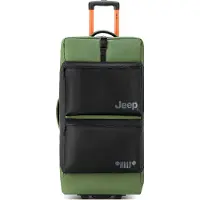 Delsey Jeep JS006B Trolley Duffle matkalaukku, 82 cm, vihreä