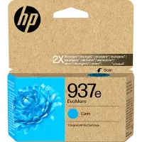 HP 937e EvoMore mustekasetti, syaani