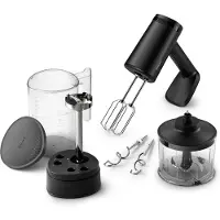 Philips 5000-sarjan elvisp HR3781/20 4 osaa Musta