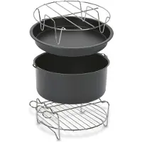 Tefal - Easy Fry Airfryer tarvikkeet XL Musta