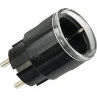 Shelly Wave Plug S LR älypistorasia, musta