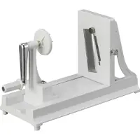 Benriner turning slicer spiral cutter, flat on surface, 200843