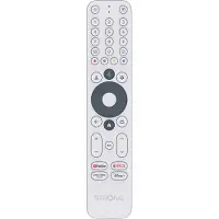 Strong RCU-GOOGLETV2 yleiskaukosäädin mediatoistimille ja Android -televisioille, valkoinen