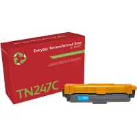 Xerox Everyday Remanufactured Toner värikasetti, Brother TN247C, High Capacity syaani