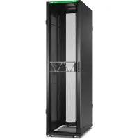 Schneider Electric NETSHELTER SX GEN 2, 48U SERVER RACK ENCLOSURE 600MM X 1070MM W/ SIDES BLACK (AR3107B2)