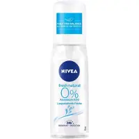 Nivea Fresh Natural 48h Deodorant Pump Spray Atomiser - 75 ml