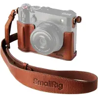 SmallRig Ruskea nahkasuojakotelo Fujifilm GFX100RF:lle