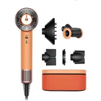 Dyson Supersonic Nural hiustenkuivaaja – Straight+Wavy (Ceramic apricot/Topaz)