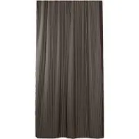 Compliments Lines Shower Curtain W/Eyelets 200 Cm - Brown - 140X200CM
