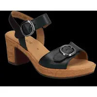Gabor Ankle-Strap Sandal - Black - 37