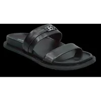 Michael Kors Mandy Flat Sandal - Black - 35