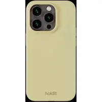 Holdit Silicone Case Iphone 15 Pro Max - Yellow - IPHONE 15PRO MAX
