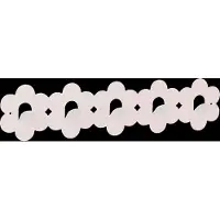 J-Line Coat Rack Flower Iron White - White - ONE SIZE