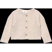 Mango Knitted Button Cardigan - Cream - 68
