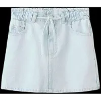 Mango Knot Denim Skirt - Blue - 116