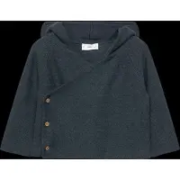 Mango Knit Hood Cardigan - Navy - 9-12M