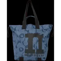 Marimekko Mono City Tote Unikko - Blue - ONE SIZE