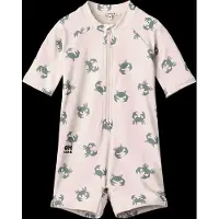 Liewood Max Printed Shortsleeve Swim Jumpsuit - Cream - 56