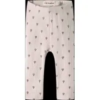 Lil´ Atelier Leggingsit 'NBNGAGO KYE' kerma / tummanruskea