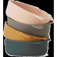 Liewood Iggy Silicone Bowls 4-Pack - Multi/patterned - ONE SIZE