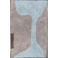 Mette Ditmer Figura matto Light blue, 50x80 cm