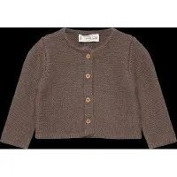 Mango Knitted Button Cardigan - Brown - 68
