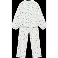 Mango Printed Cotton Pyjamas - White - 9-10