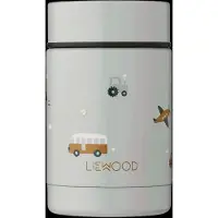 Liewood Nadja Ruokatermos, Vehicles/Dove Blue