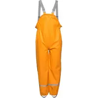 Color Kids Pants Pu W. Suspender - Orange - 80