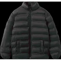 Mango Quilted Jacket - Black - 128
