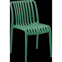 Leitmotiv Chair Garbo - Green - H79CM
