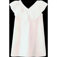 Mango Frill Cotton Dress - Cream - 92