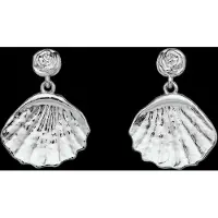 Maanesten Mara Earrings - Silver - LENGTH 20MM WIDTH 14.8MM