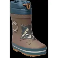 Mikk-Line Wellies Winter - 3D - Brown - 21-13.8CM