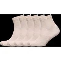 Minymo Ankle Sock -Solid (5-Pack) - Beige - 23\26