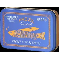 Gentlemen's Hardware Pennkniv Fisk - Blue - 8X2X1.5CM