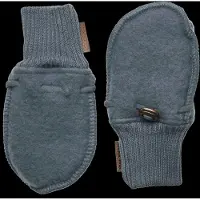 Mikk-Line Wool Mittens - Blue - 62/68