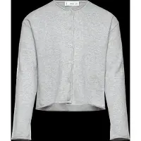 Mango Long Sleeves Knit Cardigan - Grey - 7-8
