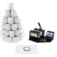 MonsterShop Pixmax mukit sublimaatiopainatukseen 72 kpl