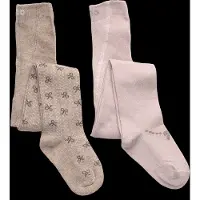 Minymo Stockings W. Pattern (2-Pack) - Multi/patterned - 80\86