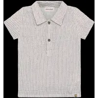 Minymo Shirt Ss Y/D - Grey - 62