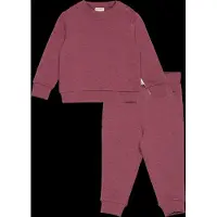Minymo Sweat Set (2-Pcs) - Red - 80